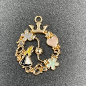 Pendentif Alice au pays des merveilles